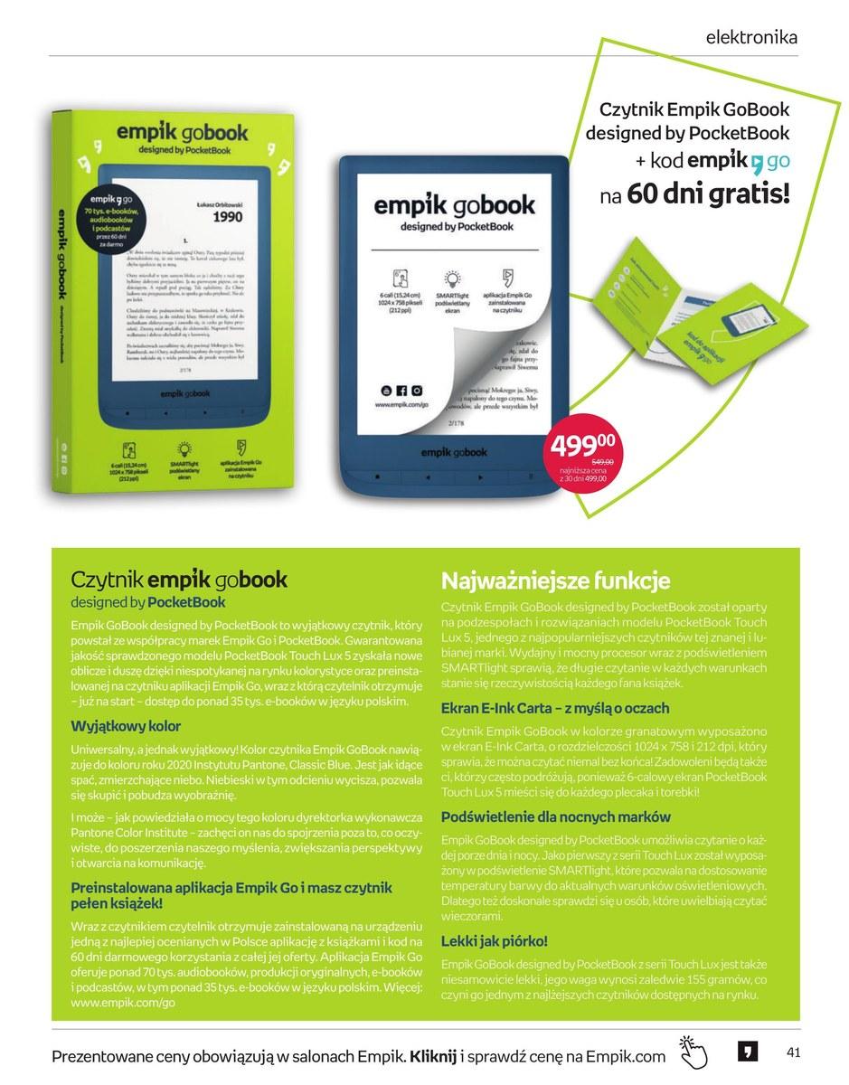 Gazetka promocyjna empik str. 41