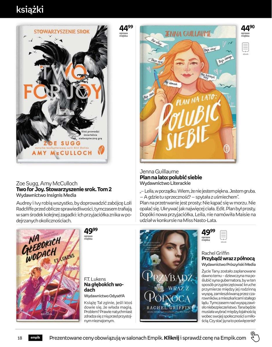 Gazetka promocyjna empik str. 18