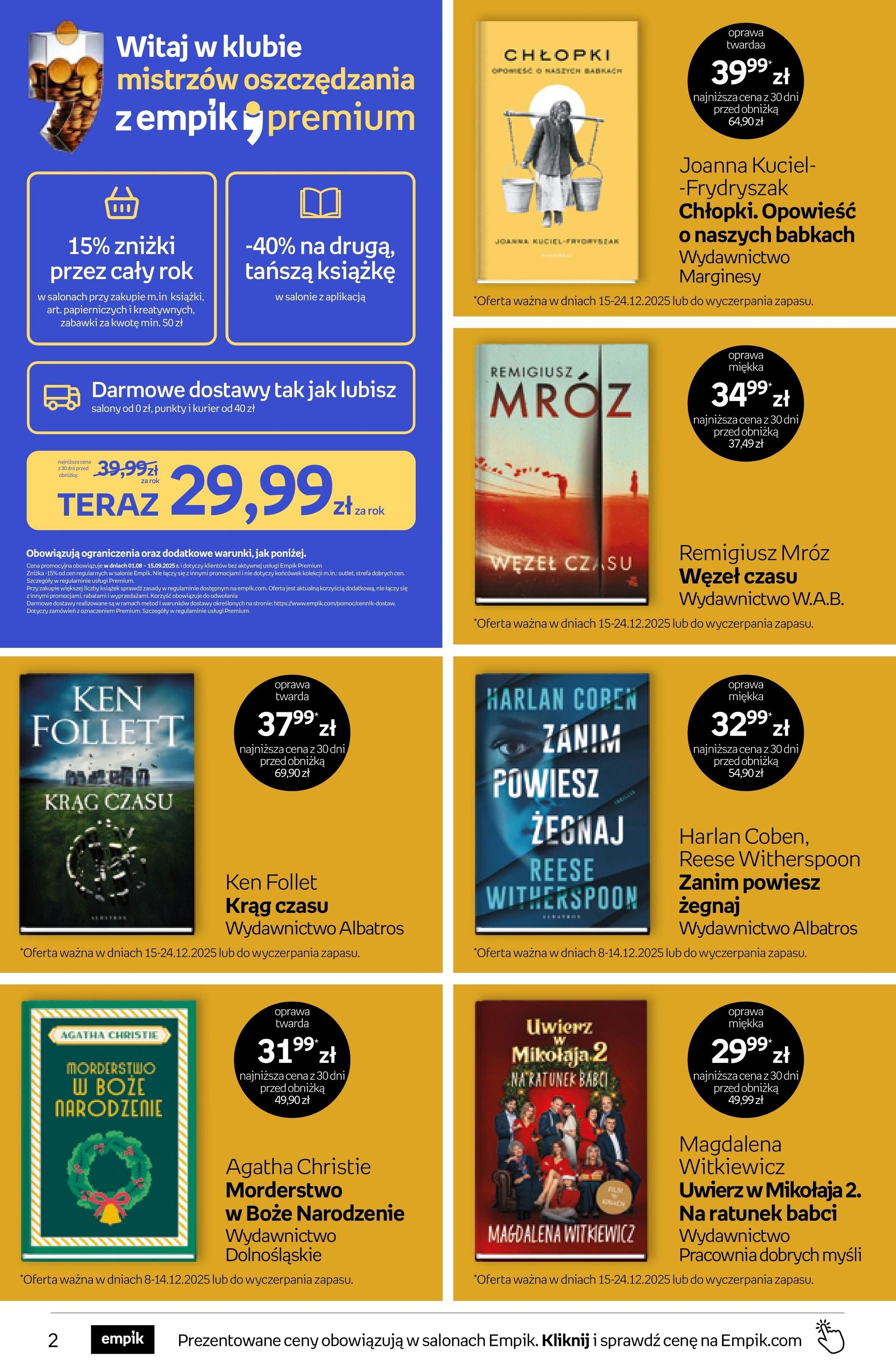 Gazetka promocyjna empik str. 2