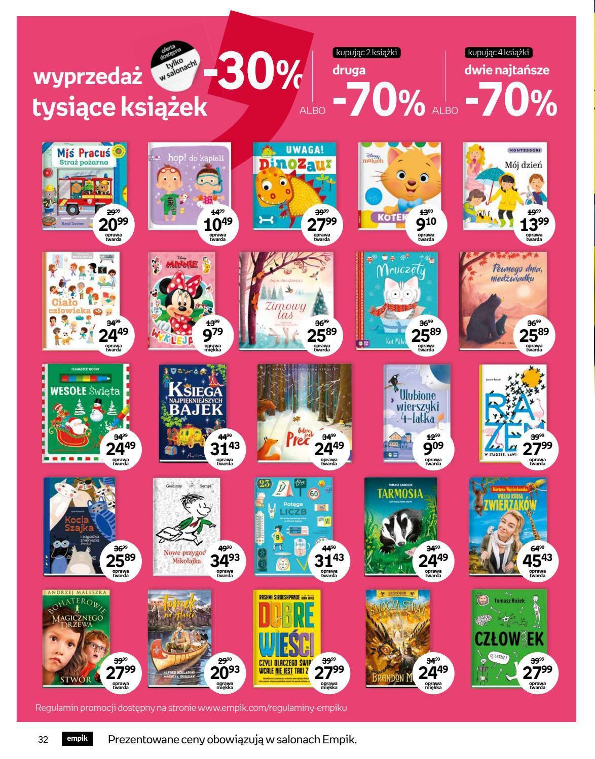 Gazetka promocyjna empik str. 32