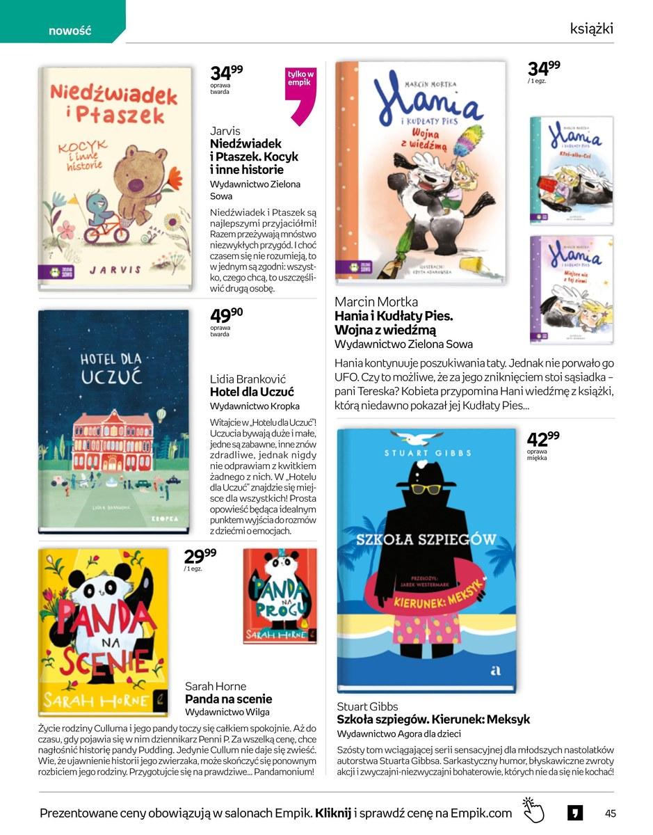 Gazetka promocyjna empik str. 45