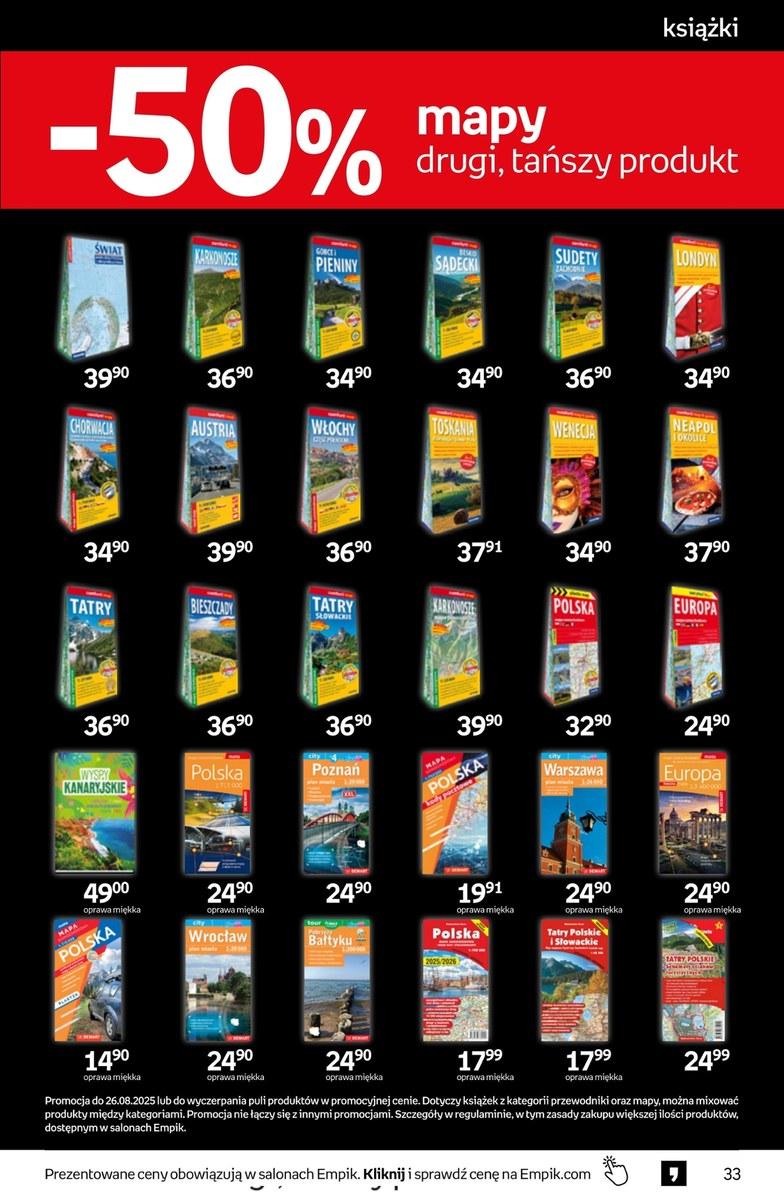 Gazetka promocyjna empik str. 33
