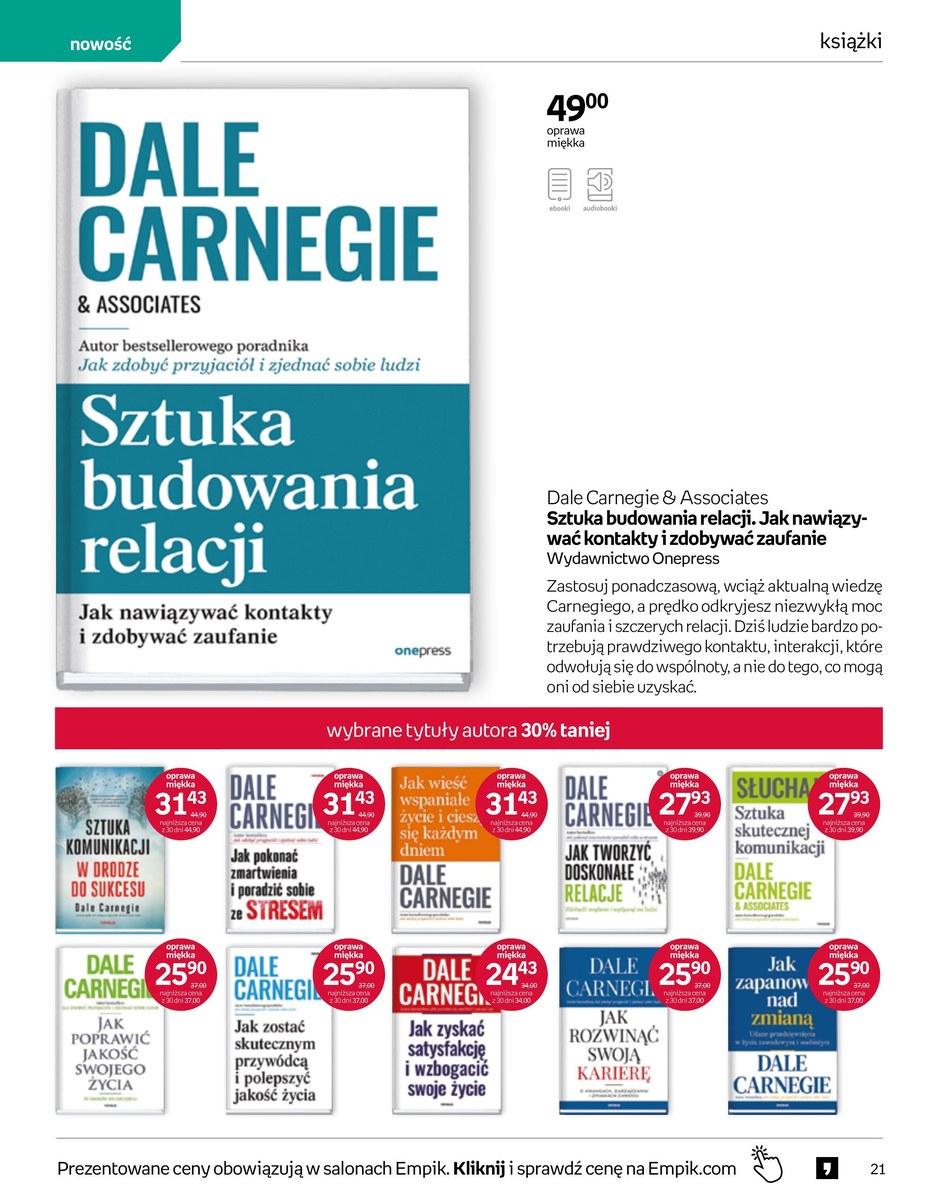 Gazetka promocyjna empik str. 21