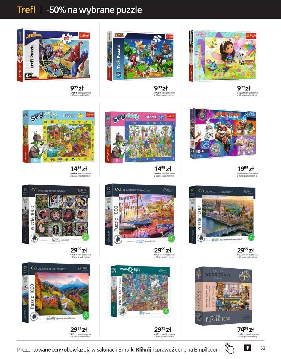 Gazetka promocyjna empik str. 53