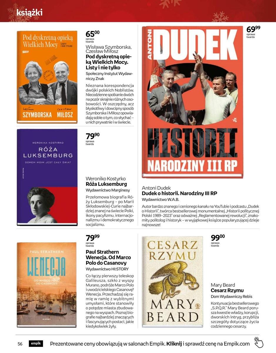 Gazetka promocyjna empik str. 56