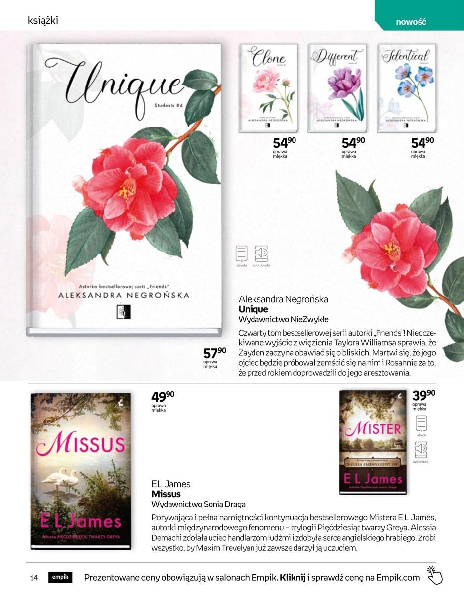 Gazetka promocyjna empik str. 14
