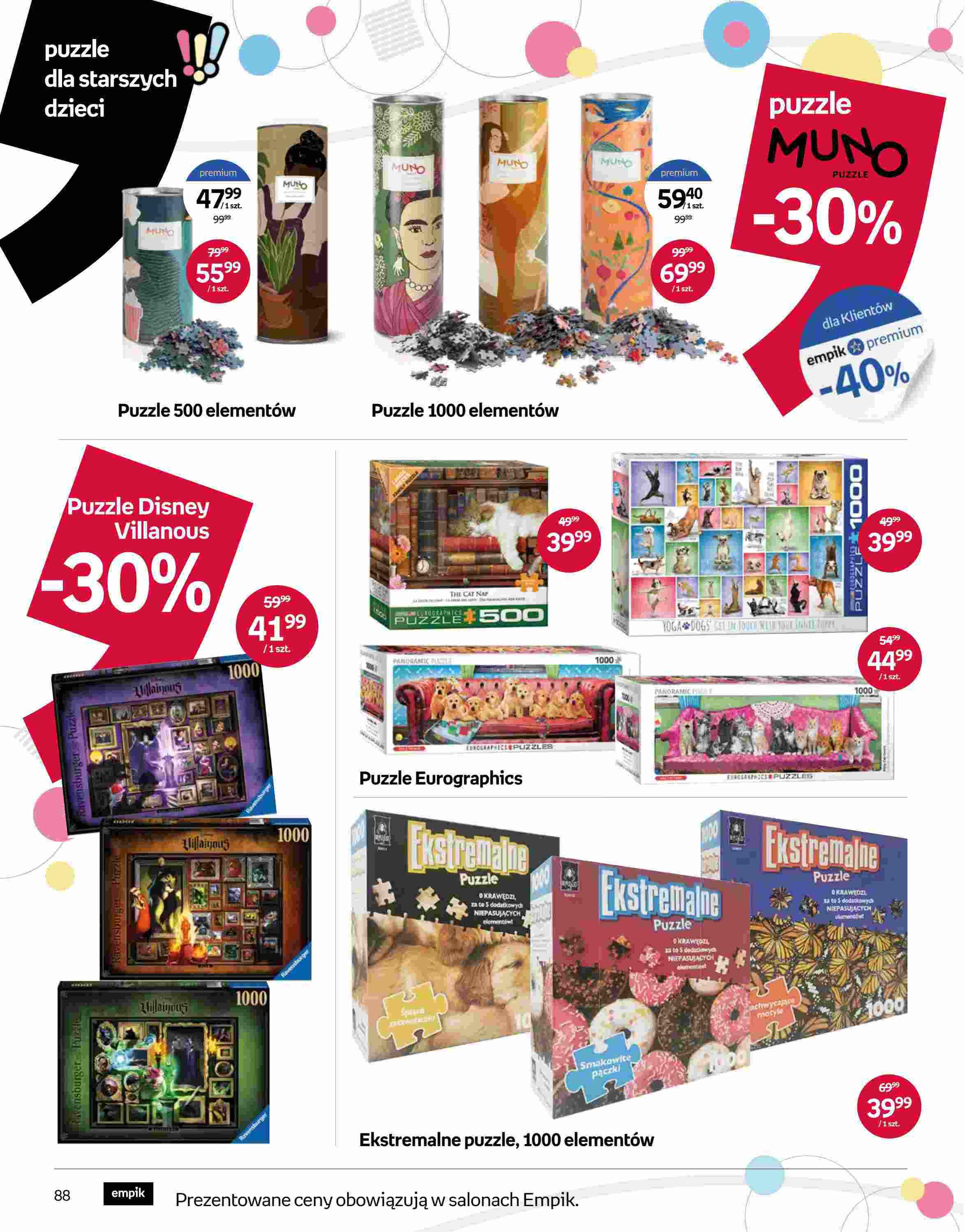 Gazetka promocyjna empik str. 88