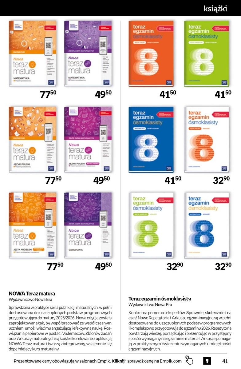 Gazetka promocyjna empik str. 41