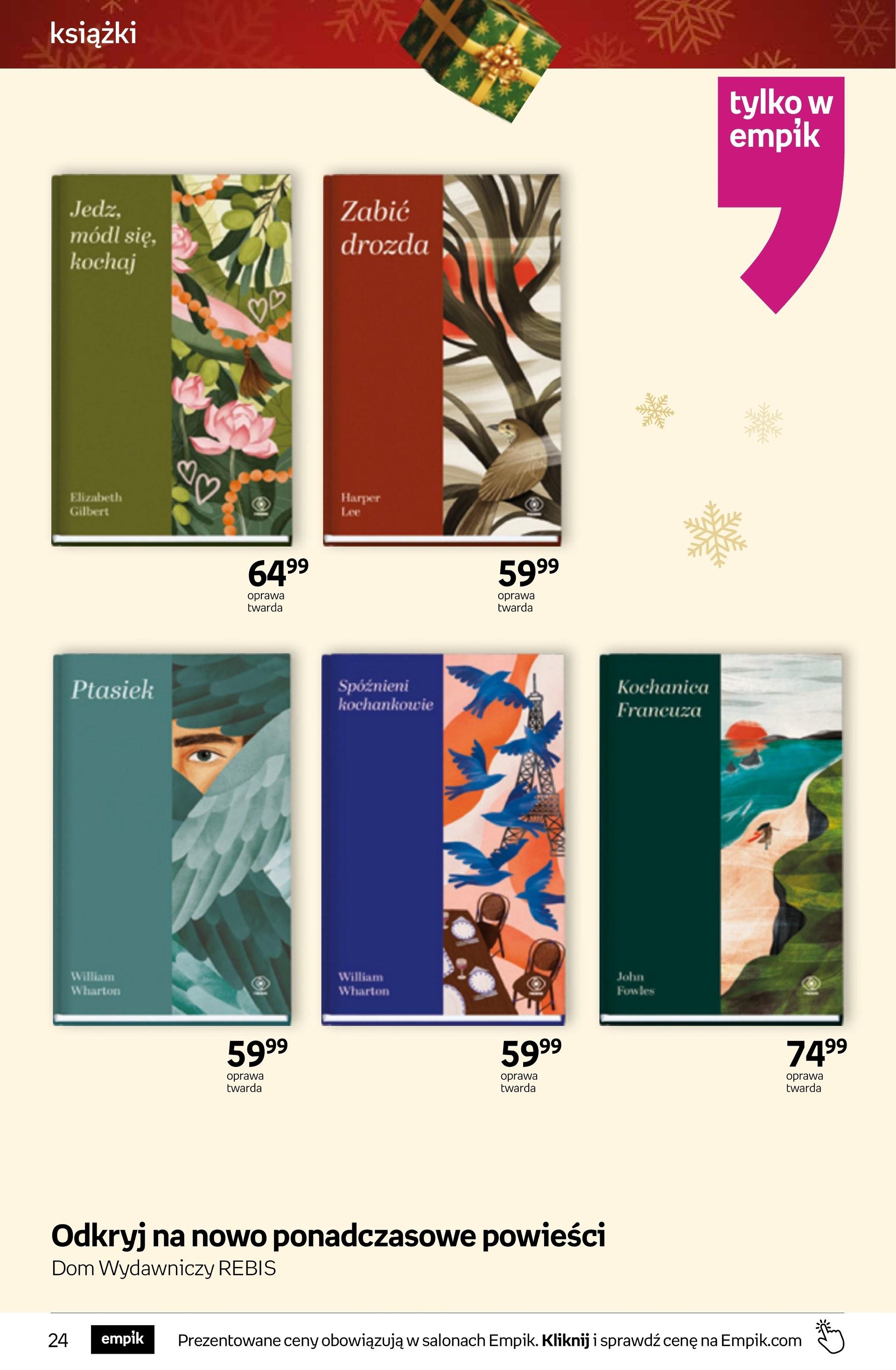 Gazetka promocyjna empik str. 24