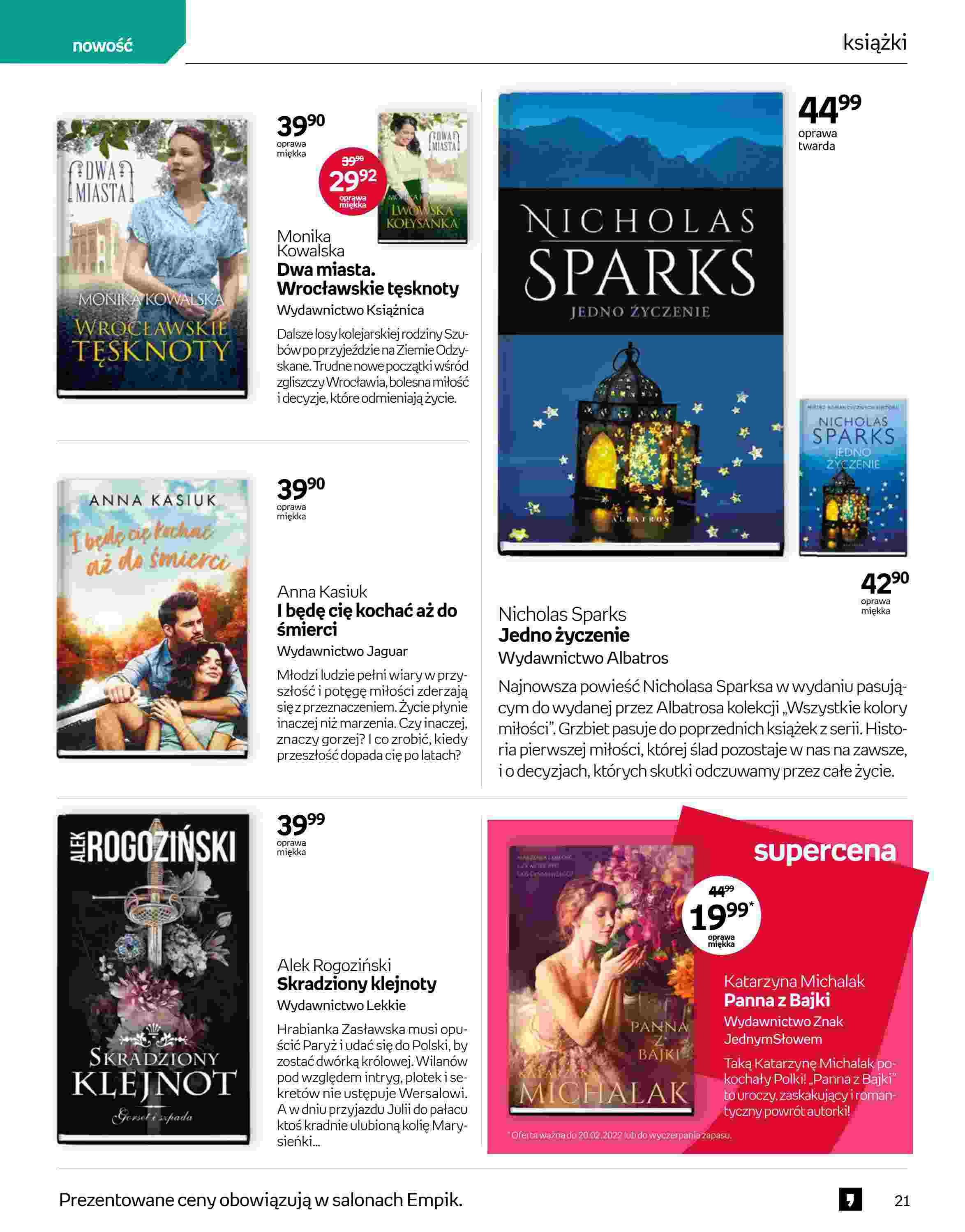 Gazetka promocyjna empik str. 21