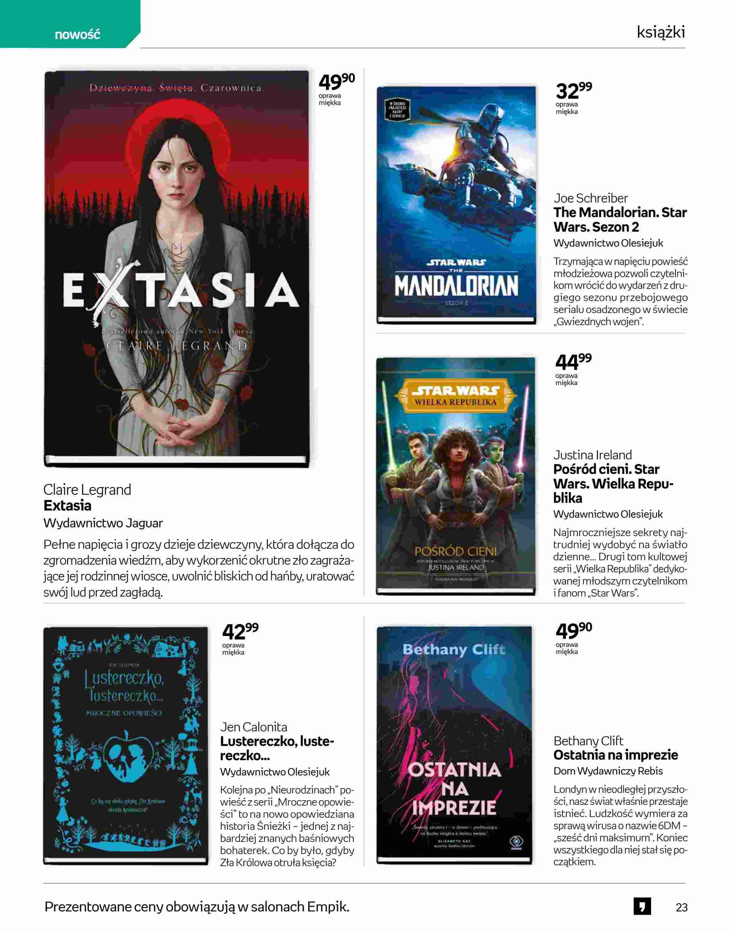 Gazetka promocyjna empik str. 23
