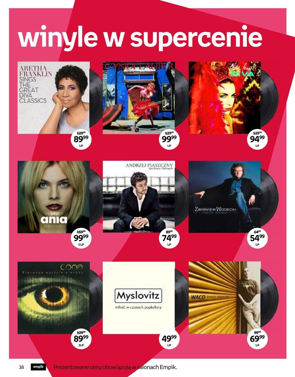 Gazetka promocyjna empik str. 38