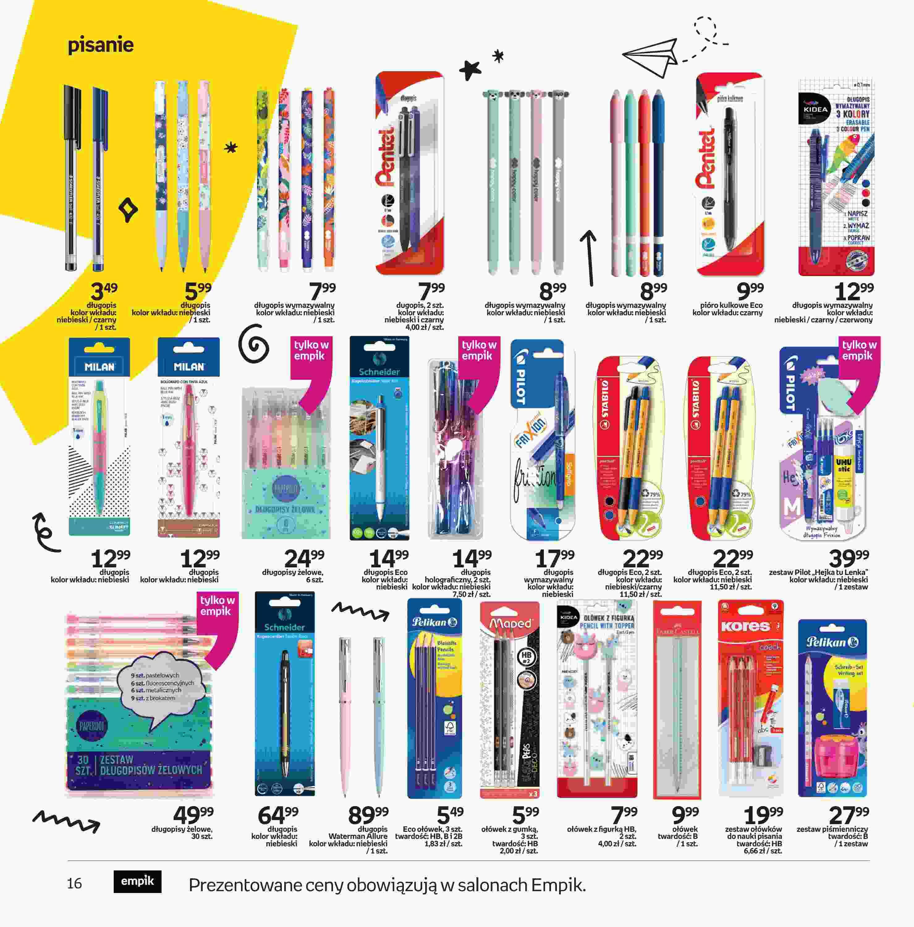 Gazetka promocyjna empik str. 16