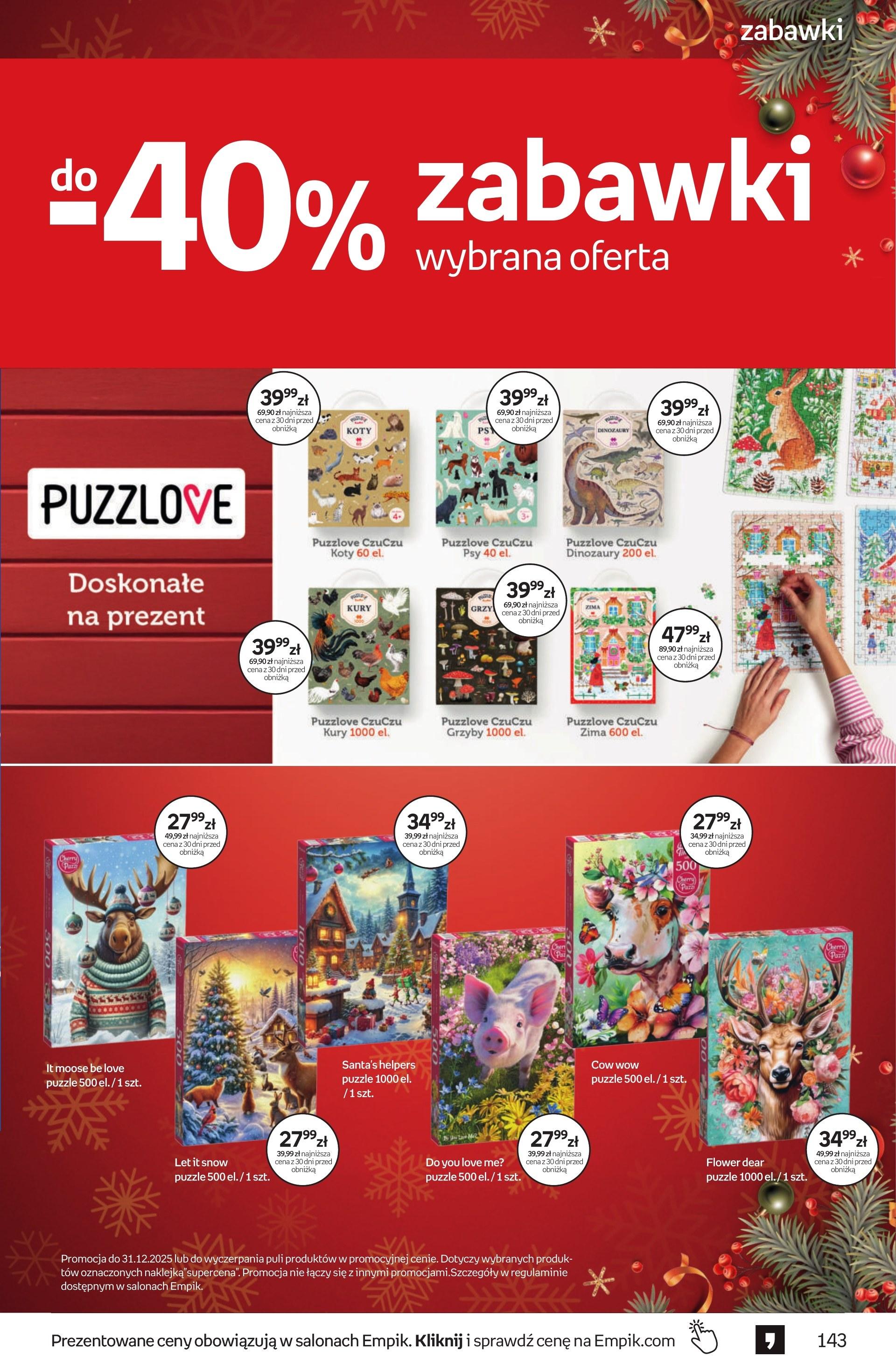 Gazetka promocyjna empik str. 143