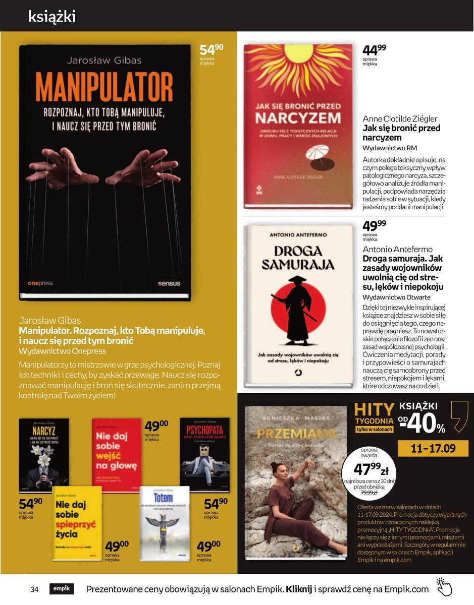 Gazetka promocyjna empik str. 151