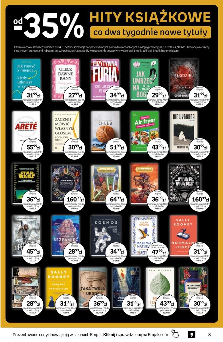 Gazetka promocyjna empik str. 3