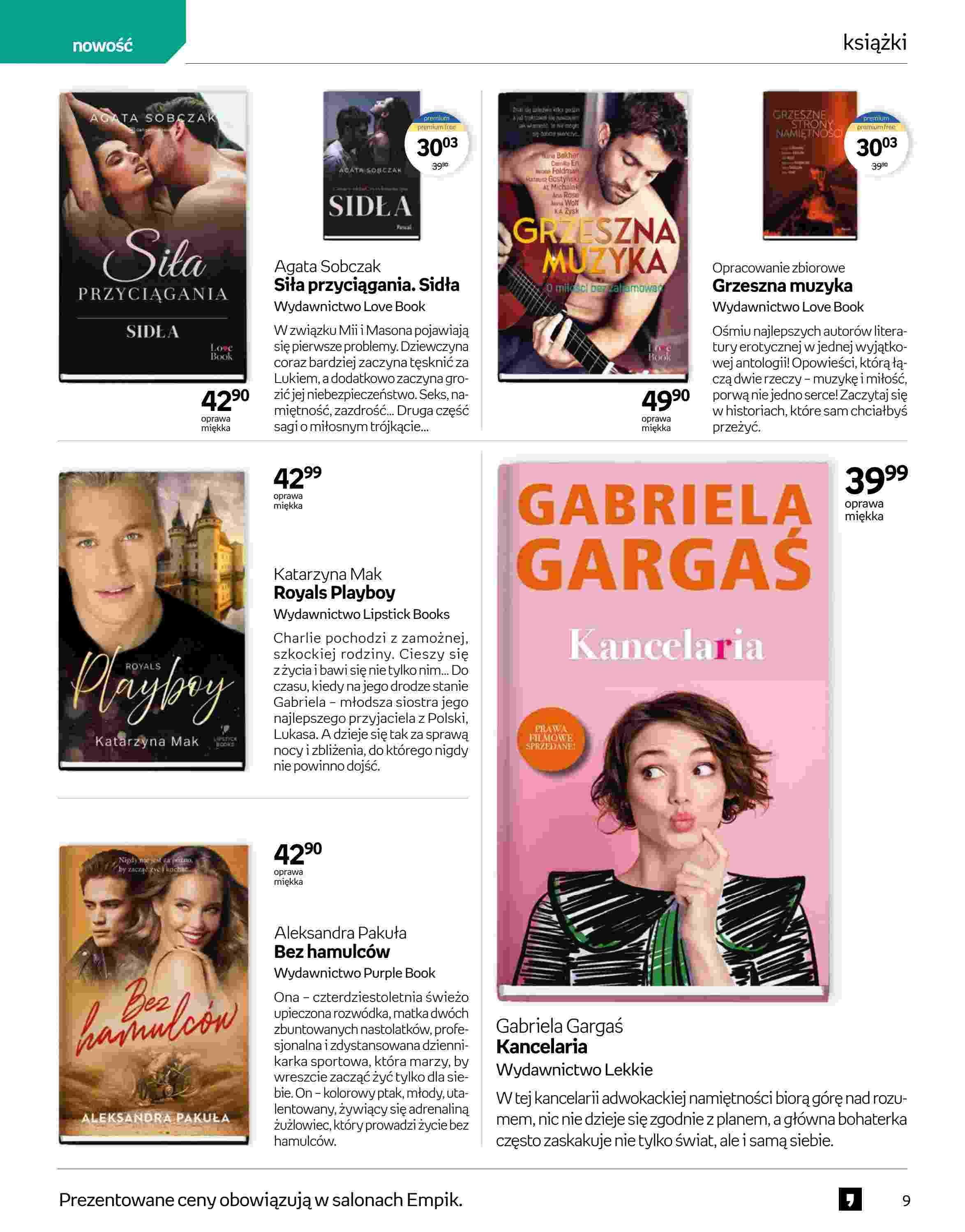 Gazetka promocyjna empik str. 9
