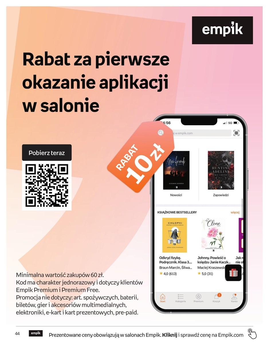 Gazetka promocyjna empik str. 44