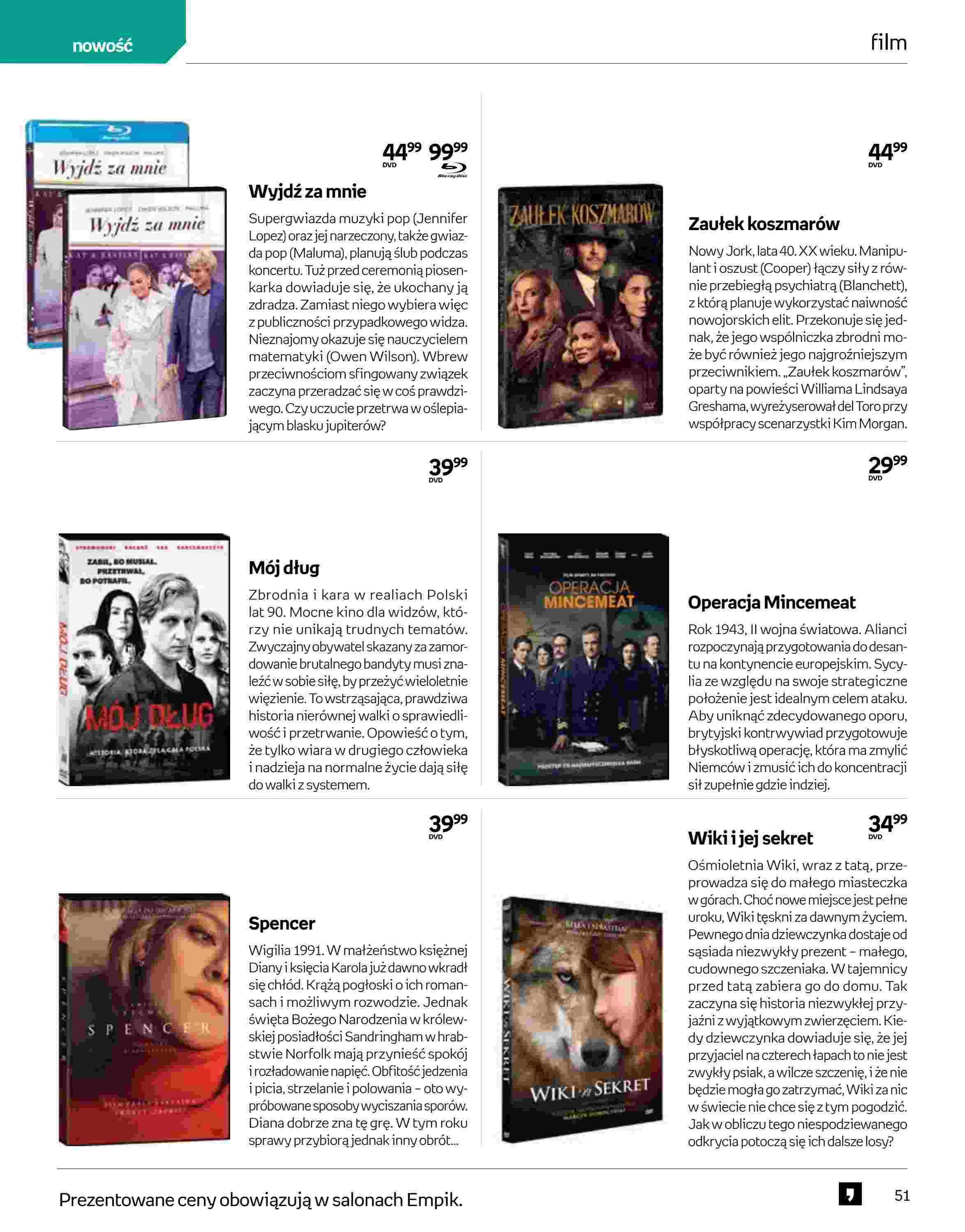 Gazetka promocyjna empik str. 51