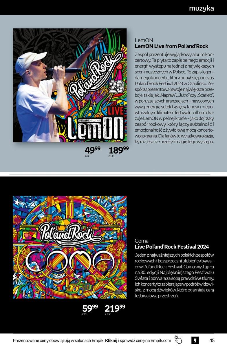 Gazetka promocyjna empik str. 45