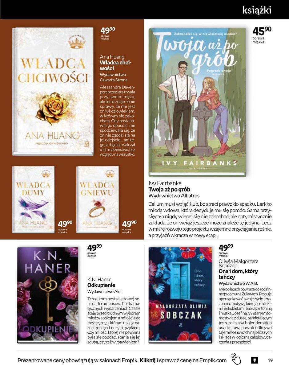 Gazetka promocyjna empik str. 19