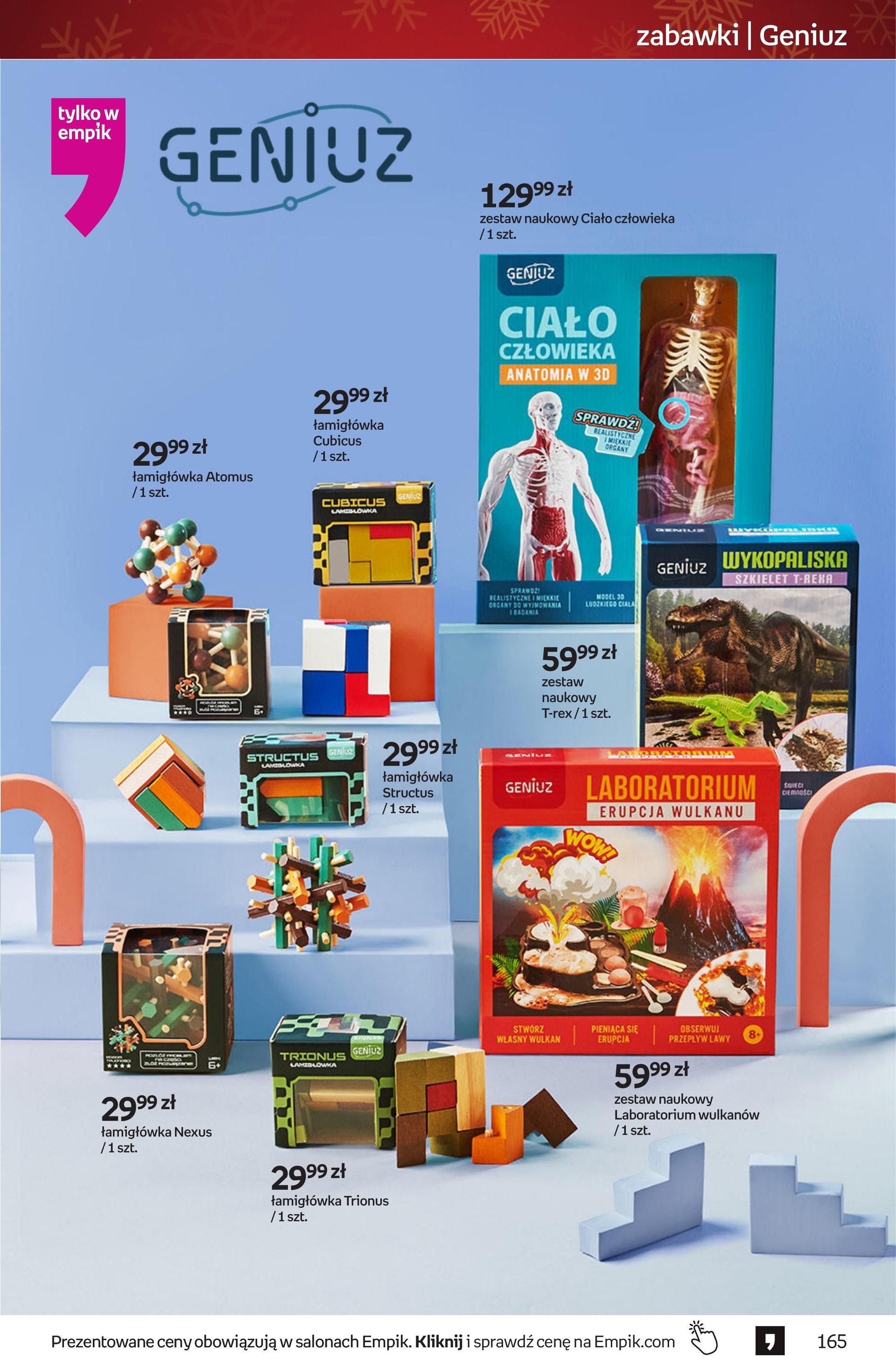 Gazetka promocyjna empik str. 165