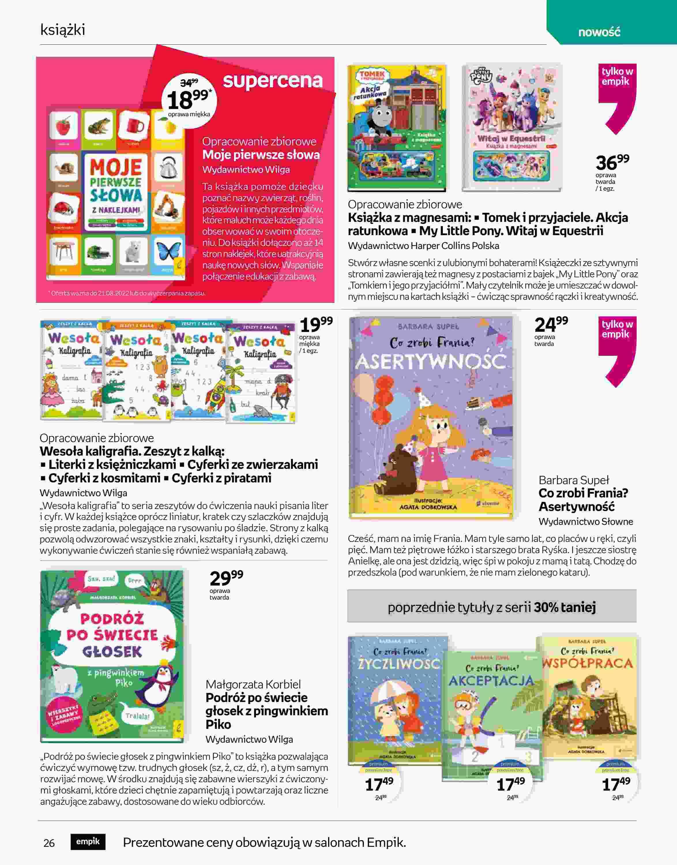 Gazetka promocyjna empik str. 26