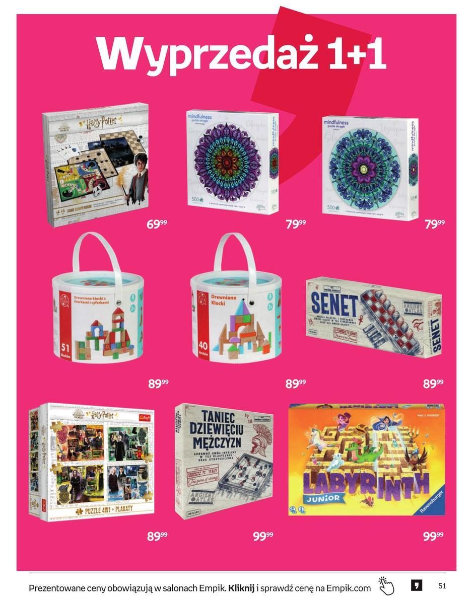 Gazetka promocyjna empik str. 51