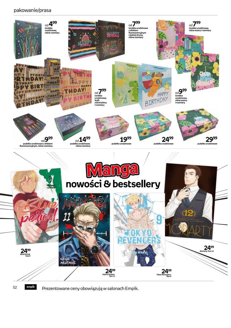 Gazetka promocyjna empik str. 52