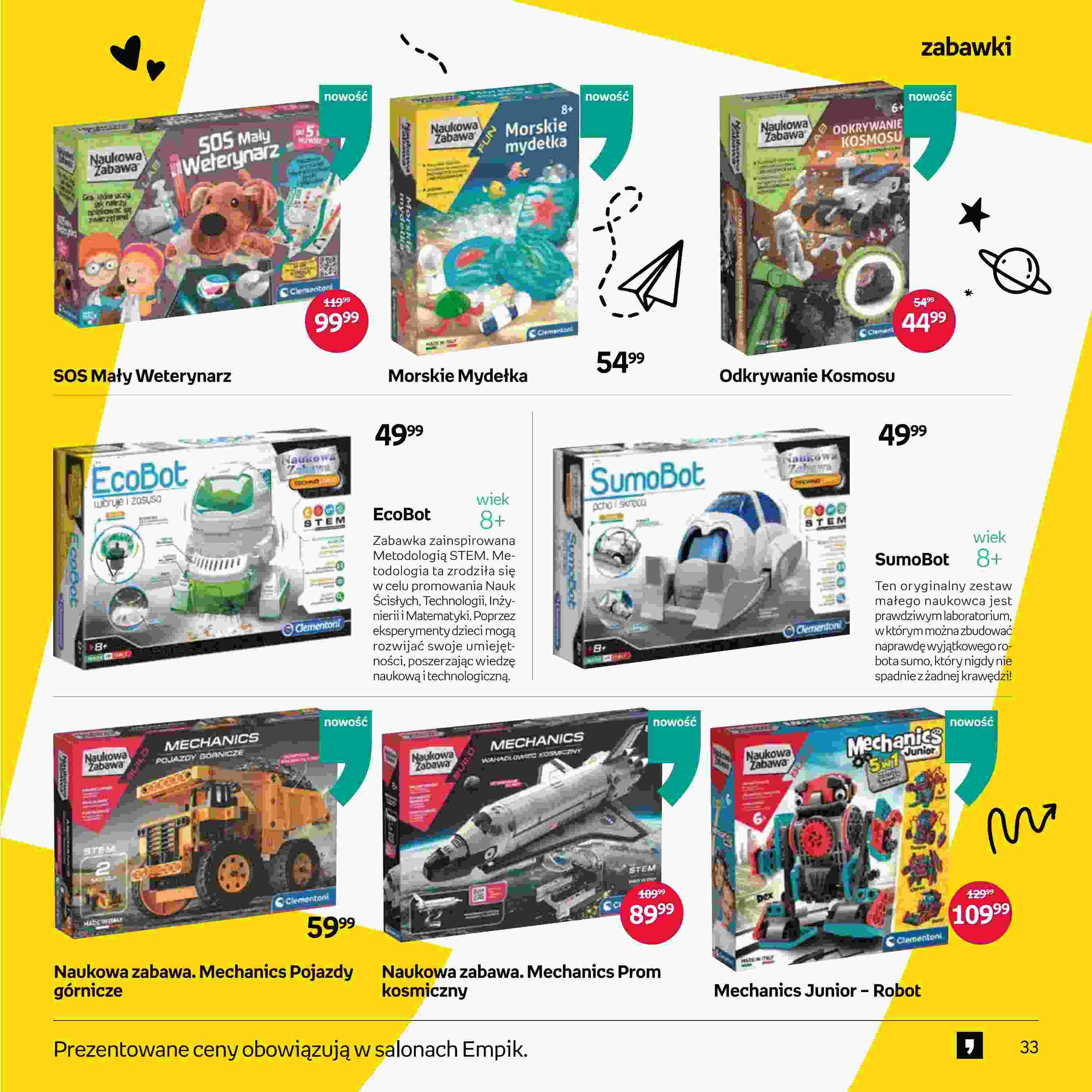Gazetka promocyjna empik str. 33
