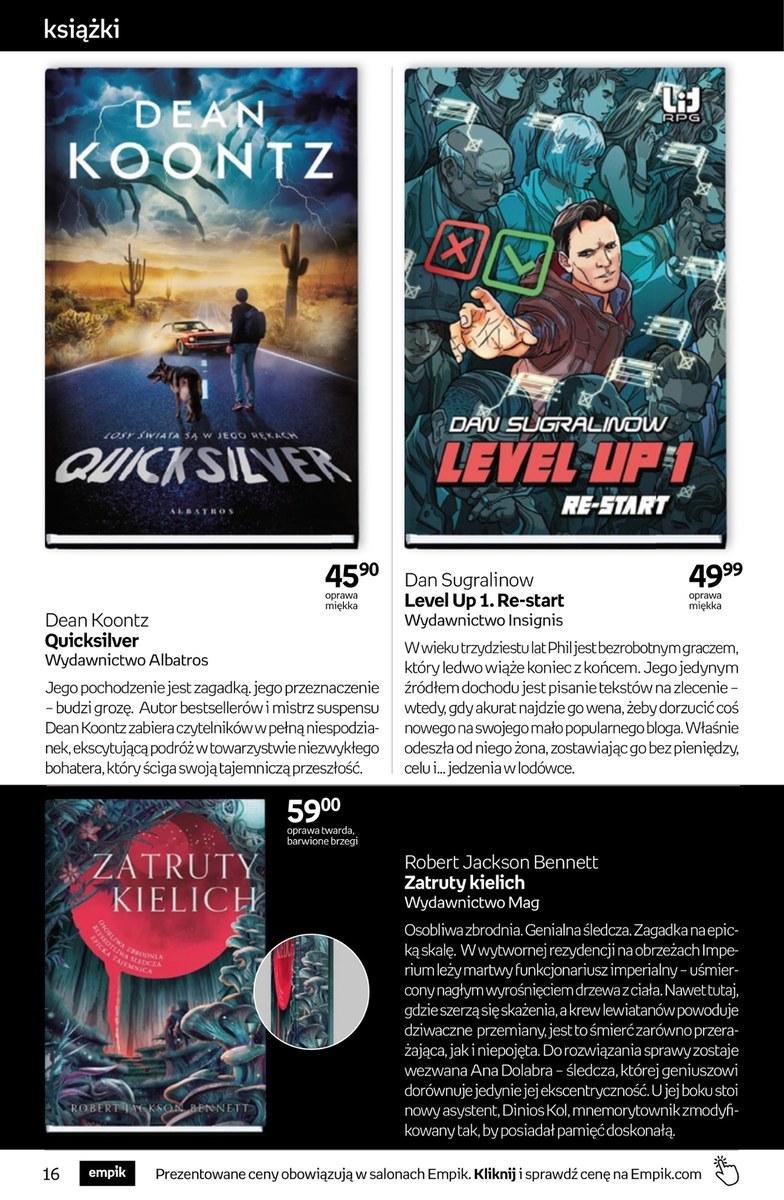 Gazetka promocyjna empik str. 16