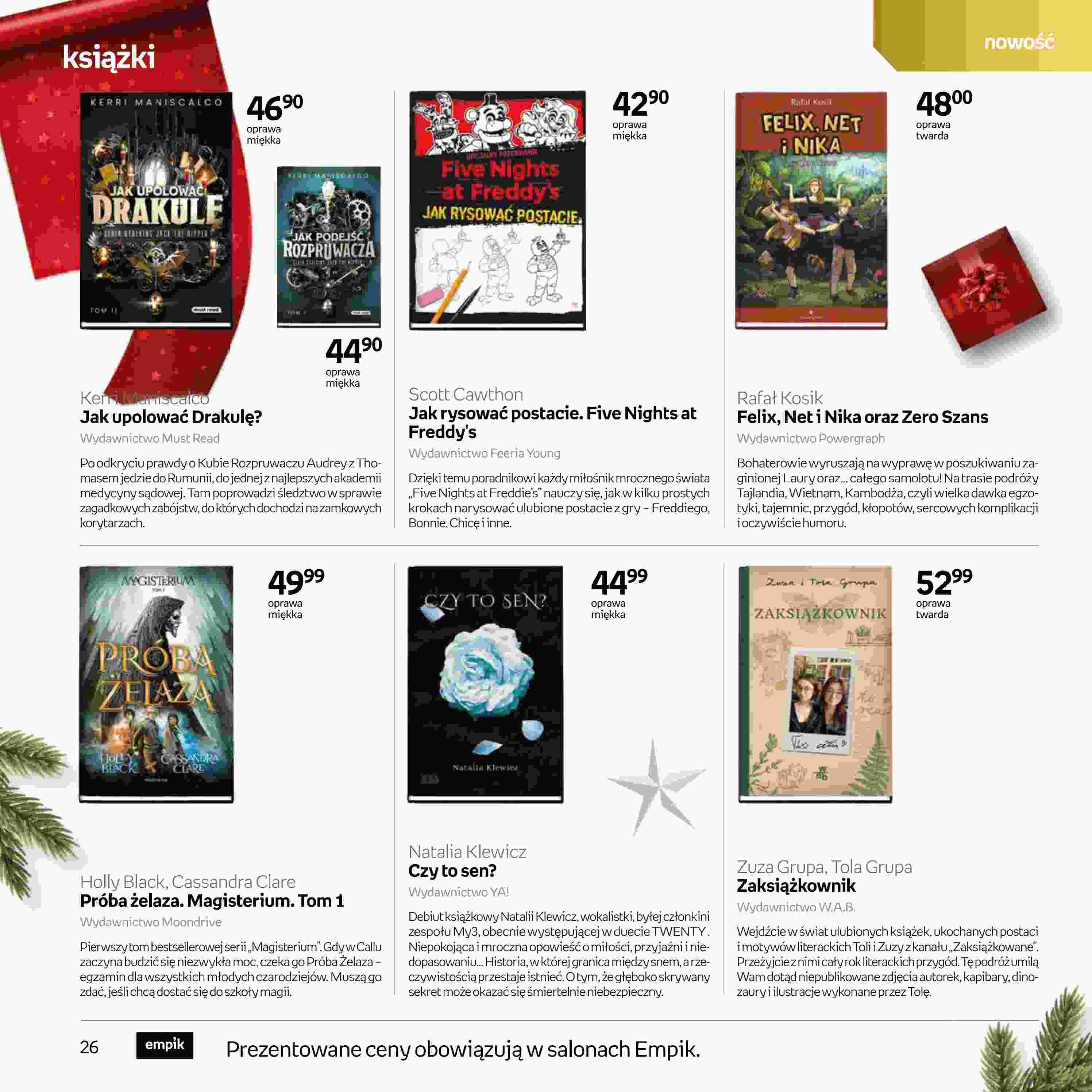 Gazetka promocyjna empik str. 26