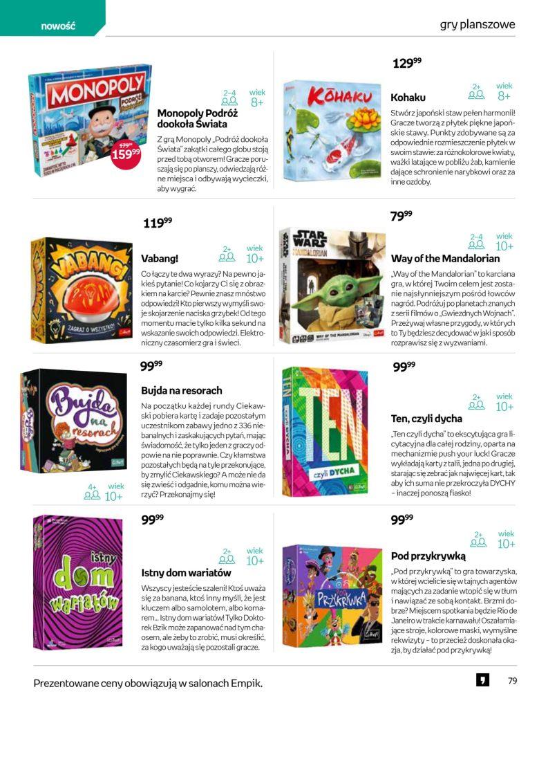 Gazetka promocyjna empik str. 81
