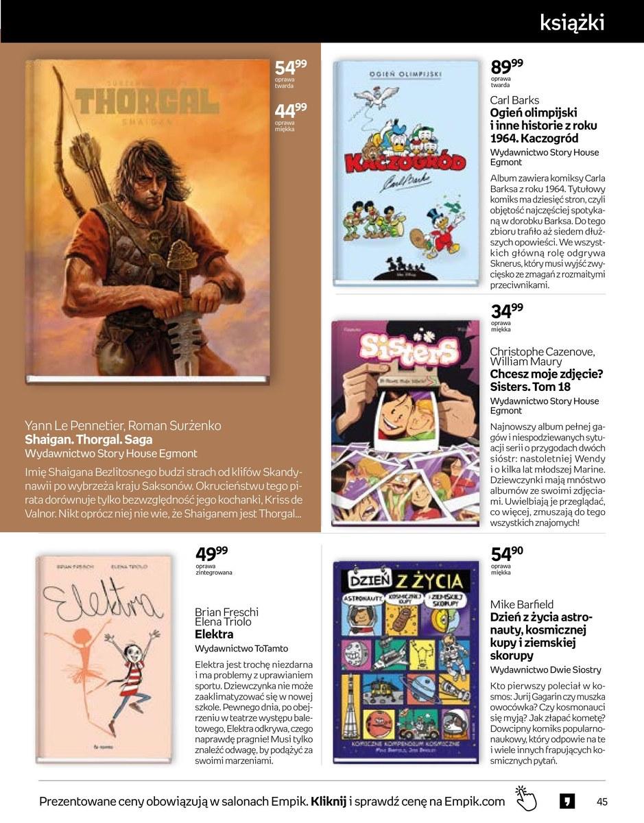 Gazetka promocyjna empik str. 45
