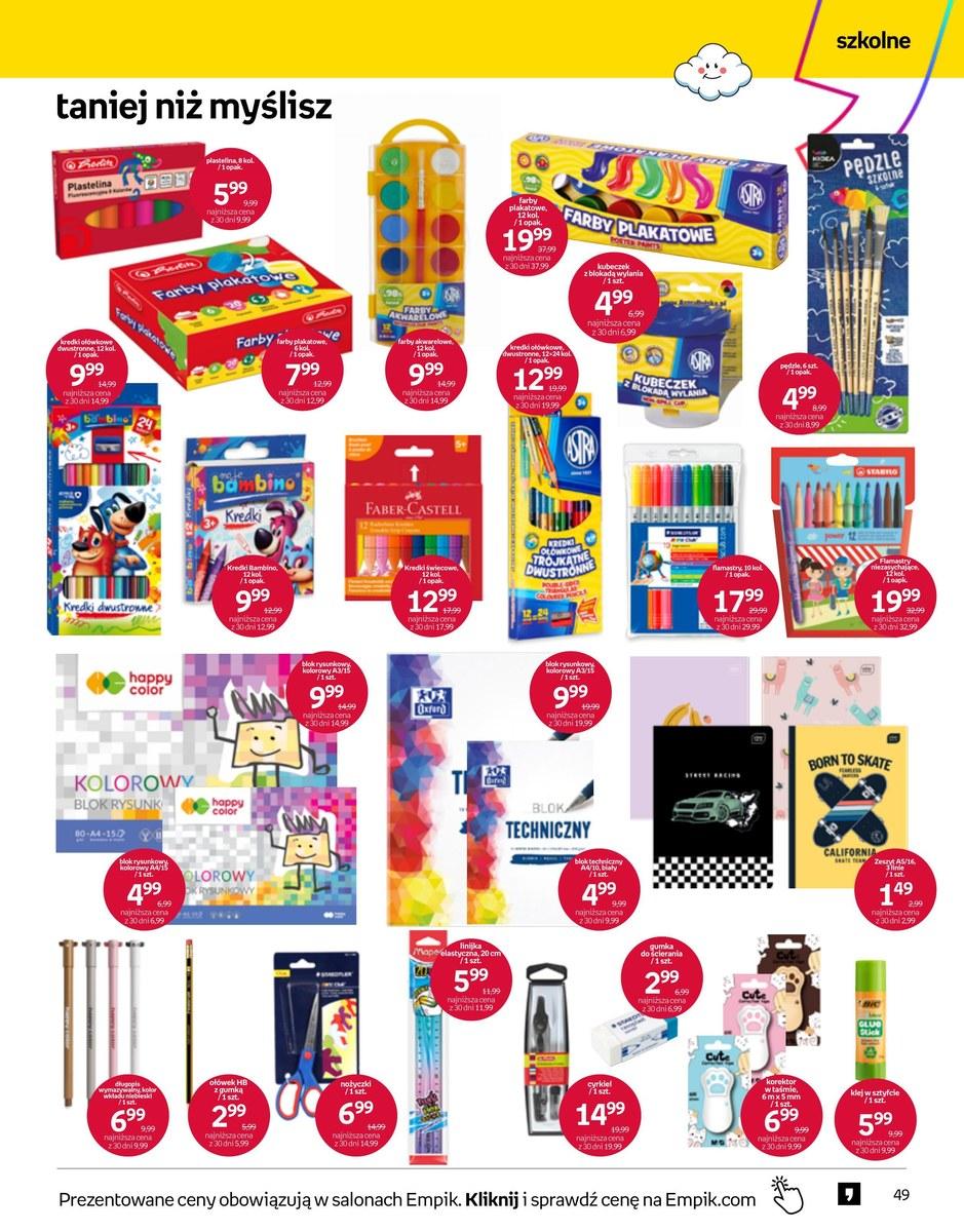 Gazetka promocyjna empik str. 49