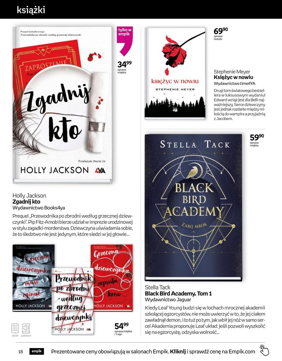 Gazetka promocyjna empik str. 18