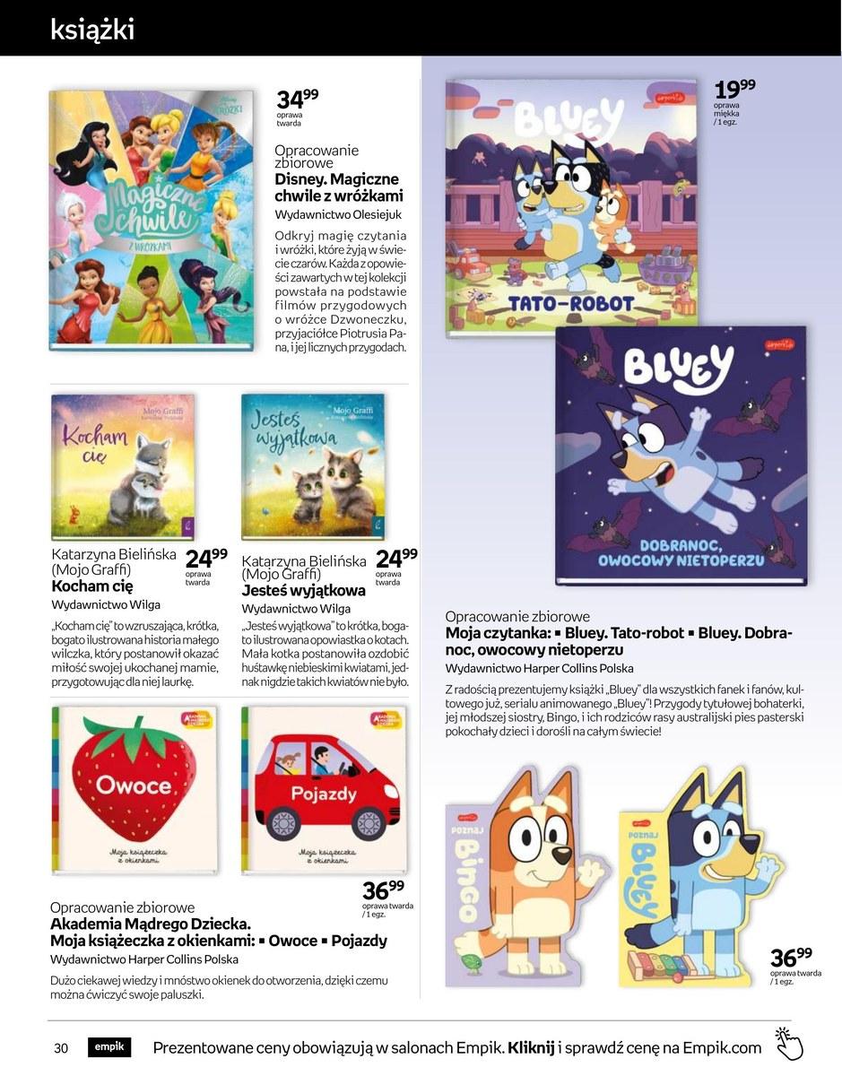 Gazetka promocyjna empik str. 30