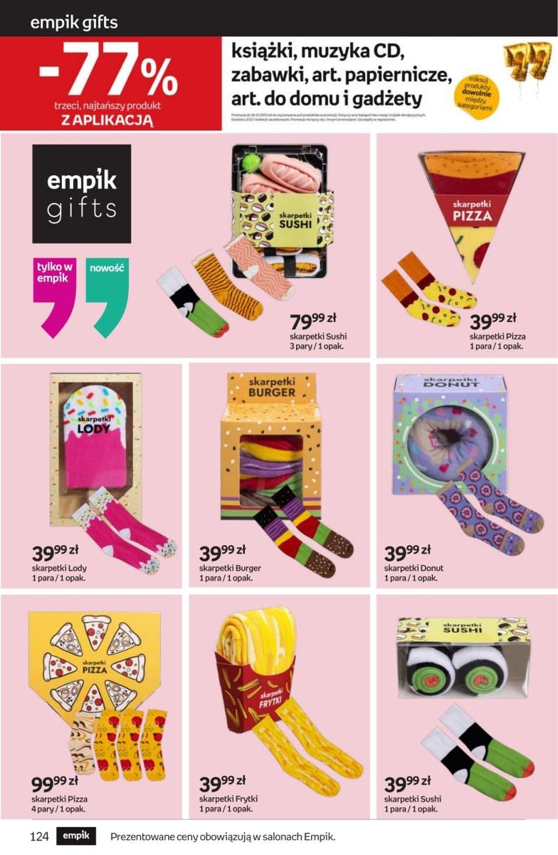 Gazetka promocyjna empik str. 124
