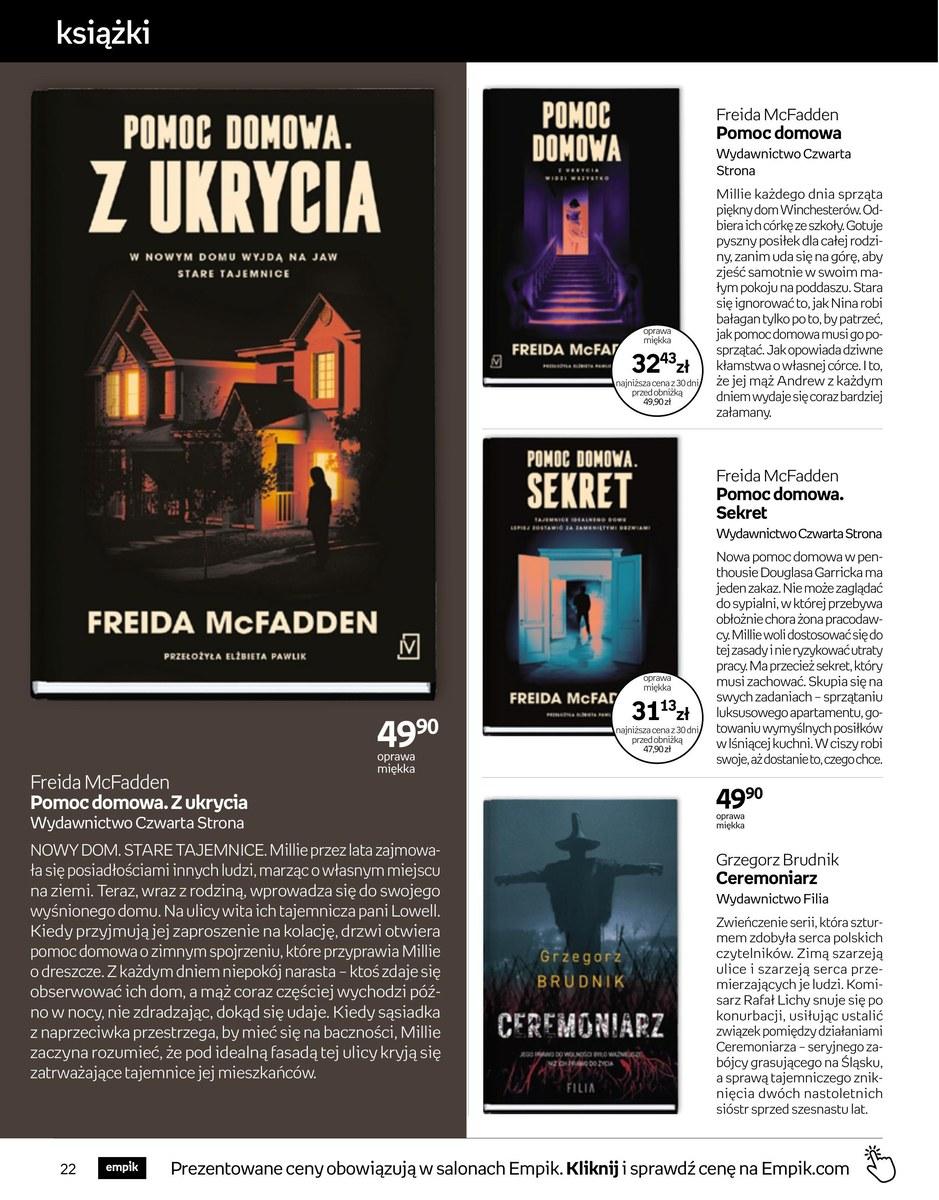 Gazetka promocyjna empik str. 22