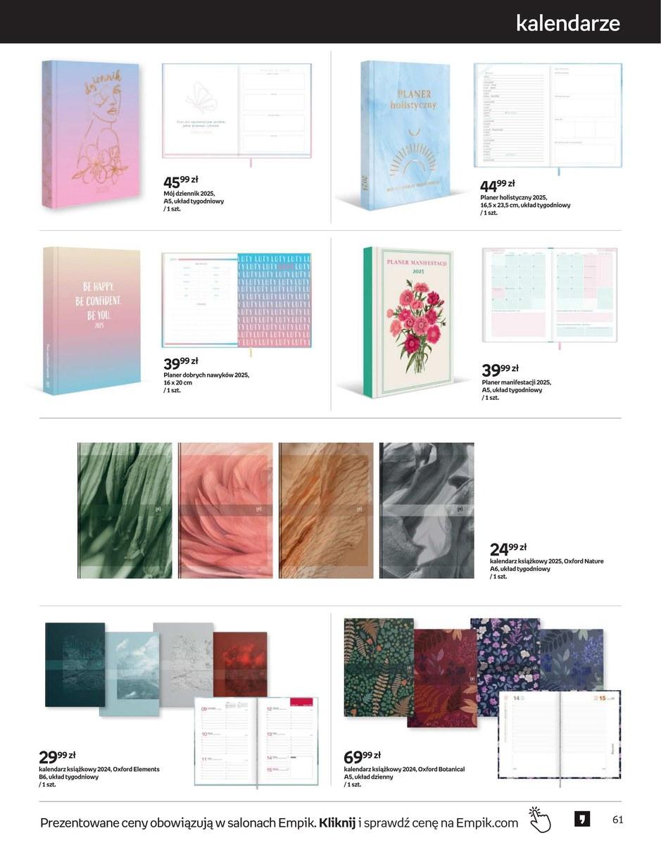 Gazetka promocyjna empik str. 61