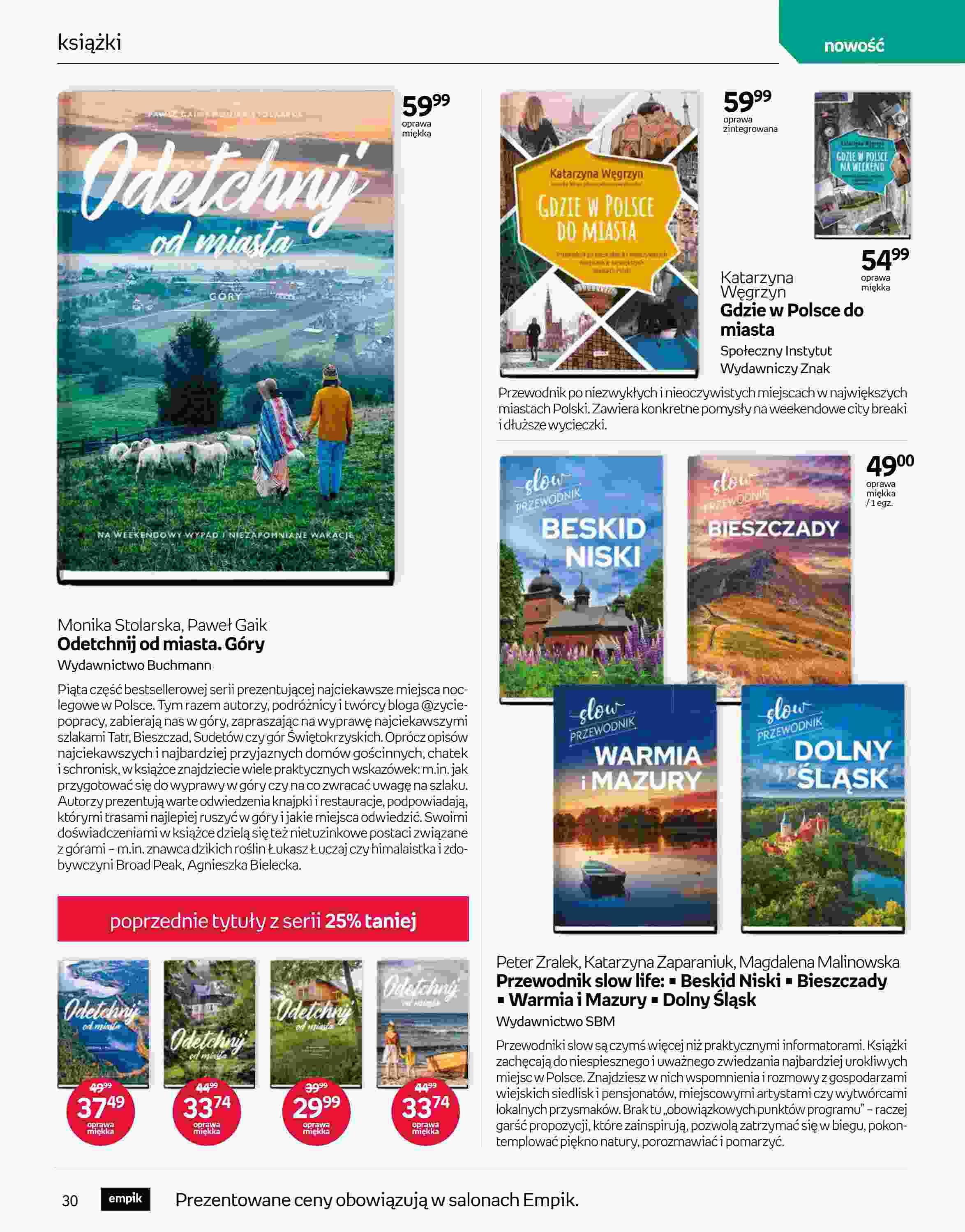 Gazetka promocyjna empik str. 30
