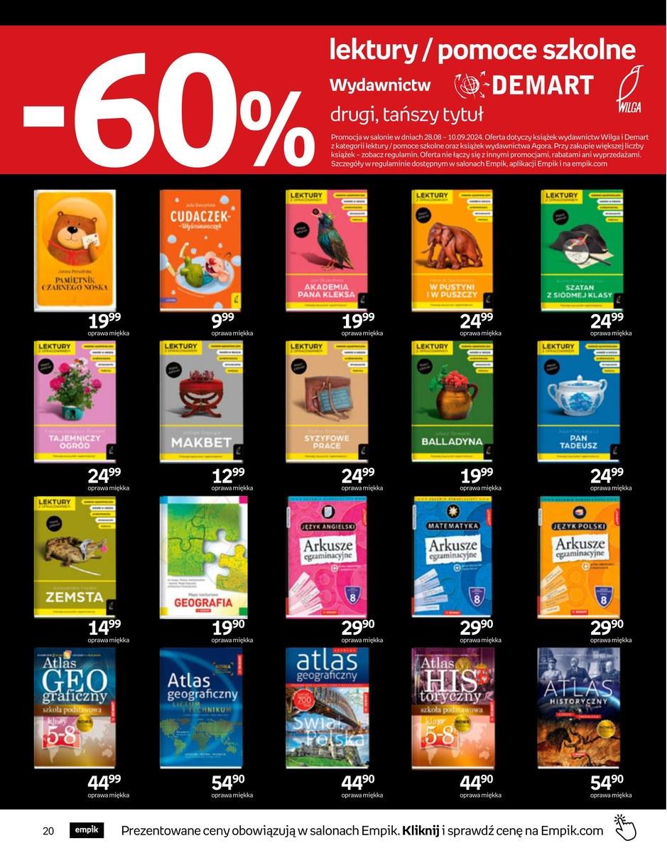 Gazetka promocyjna empik str. 20