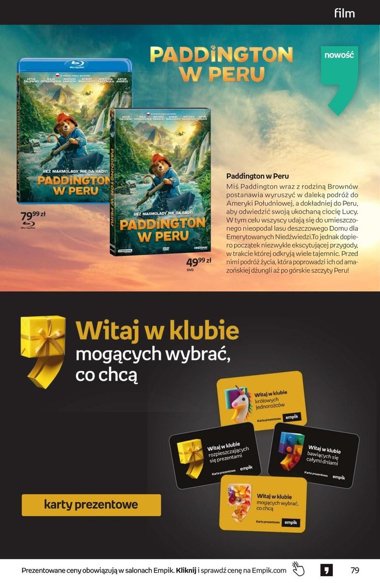 Gazetka promocyjna empik str. 79