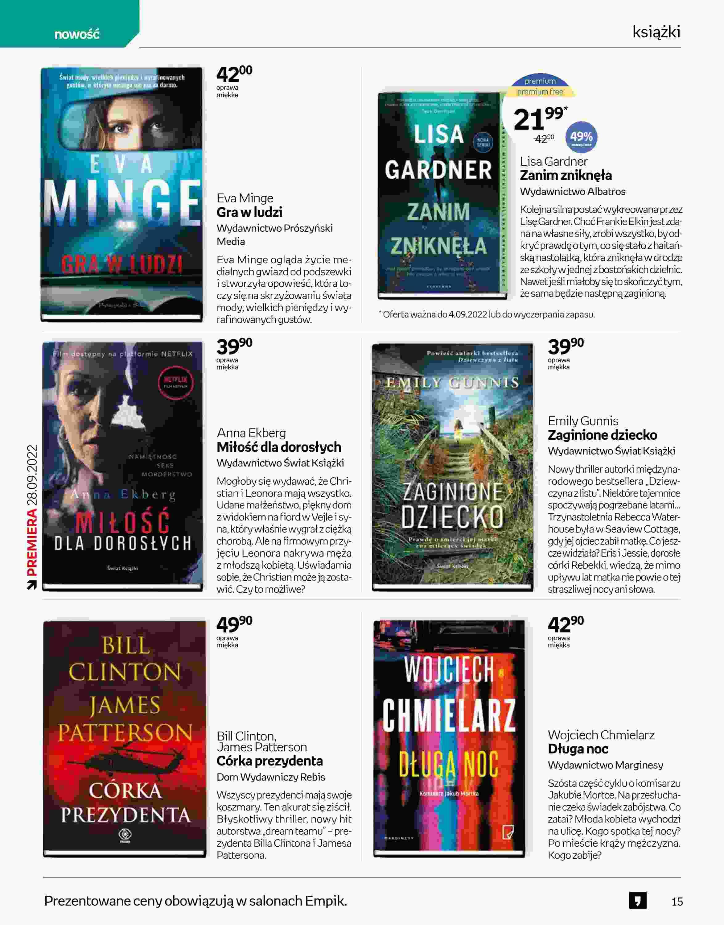 Gazetka promocyjna empik str. 15