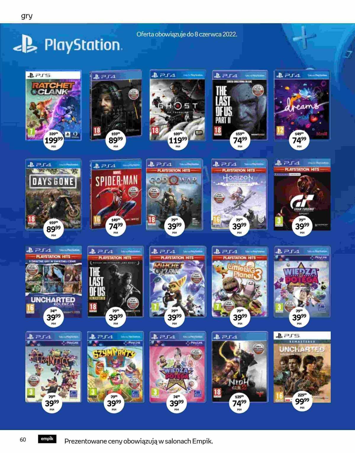 Gazetka promocyjna empik str. 60