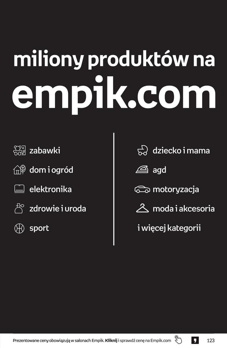 Gazetka promocyjna empik str. 123
