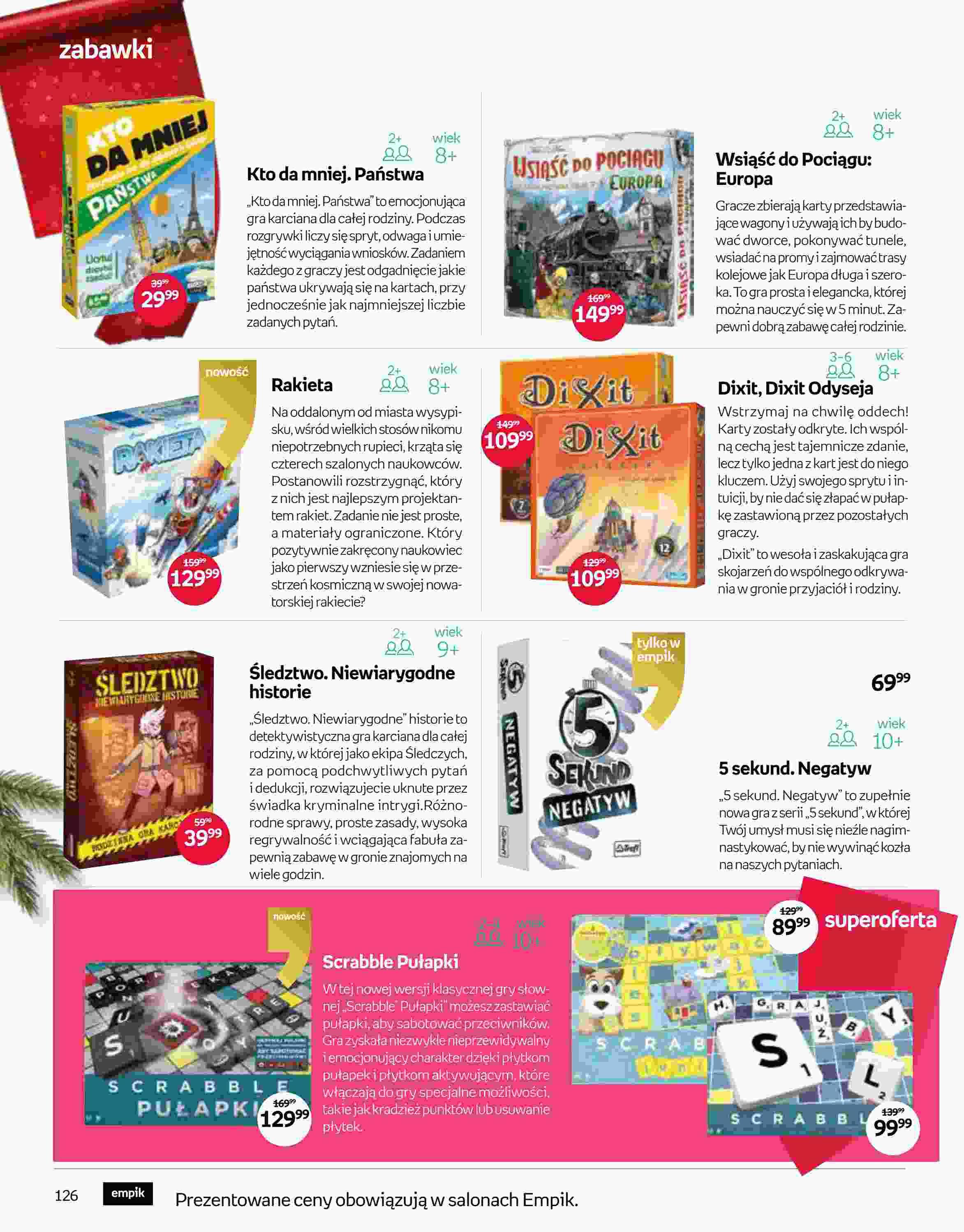 Gazetka promocyjna empik str. 126