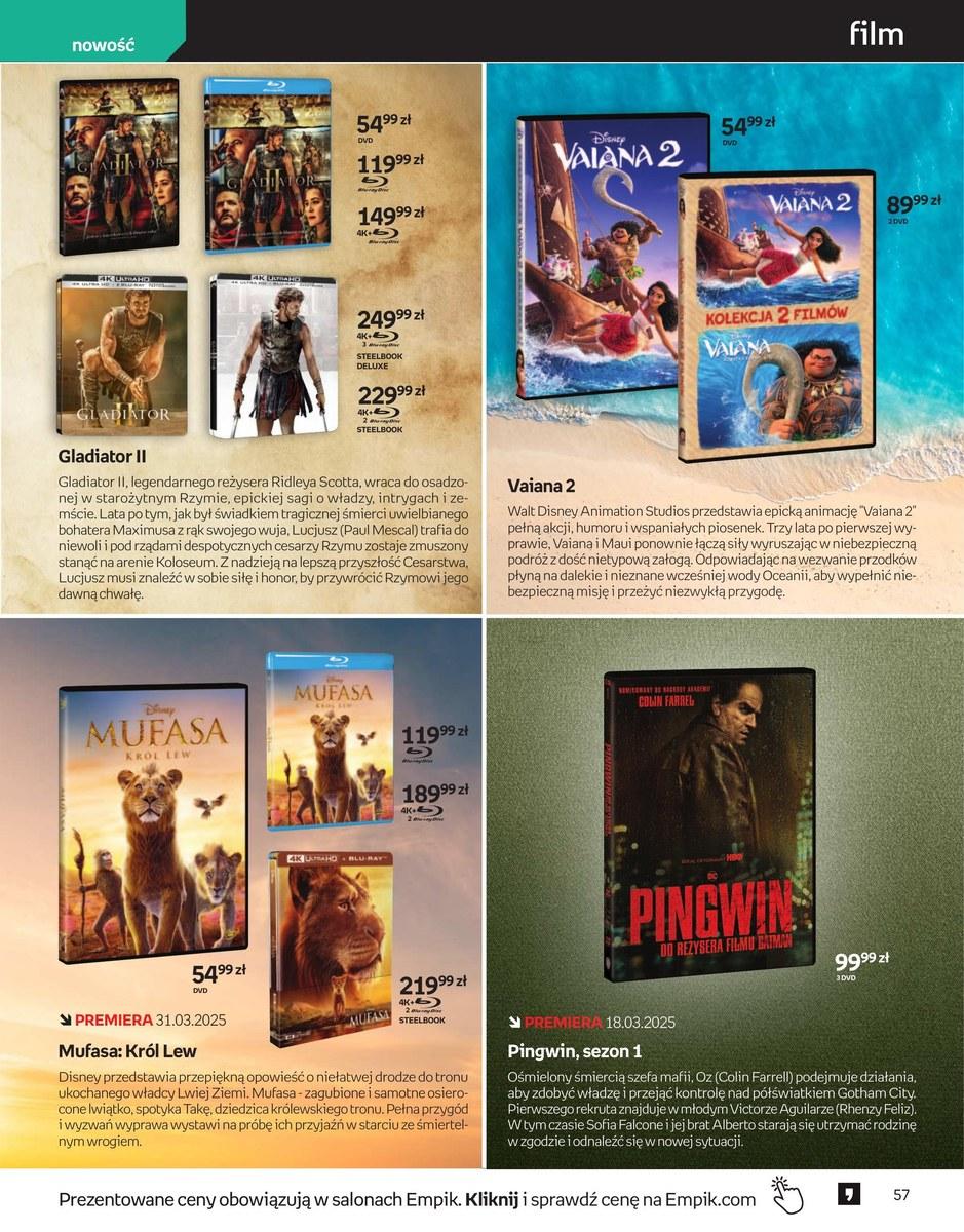 Gazetka promocyjna empik str. 57