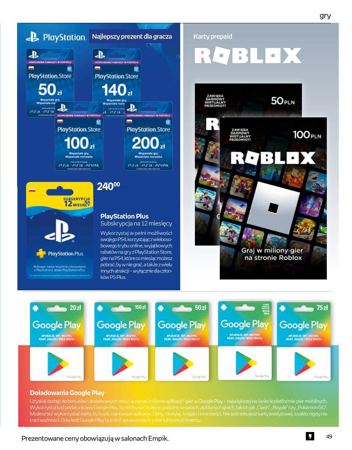 Gazetka promocyjna empik str. 49