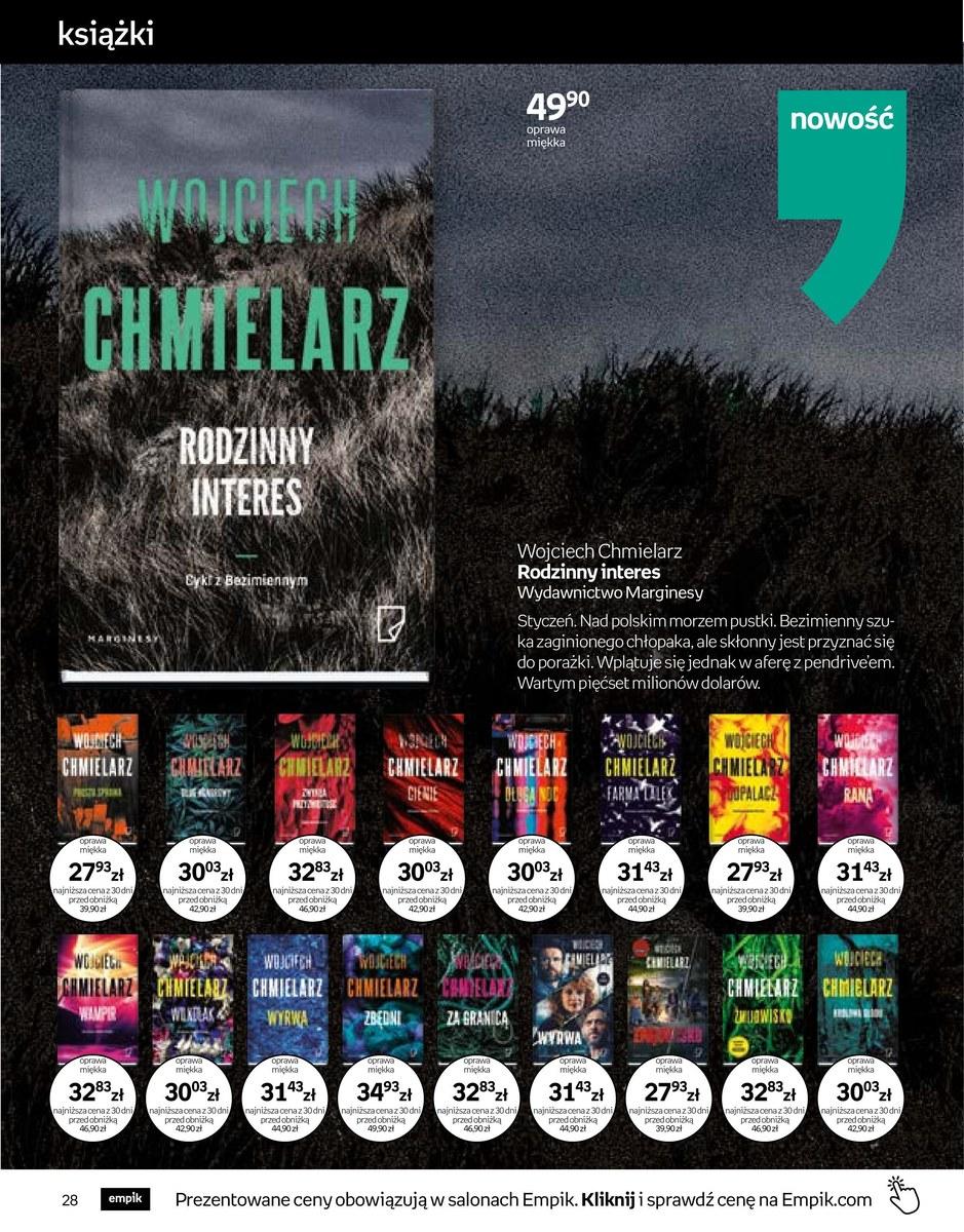 Gazetka promocyjna empik str. 28